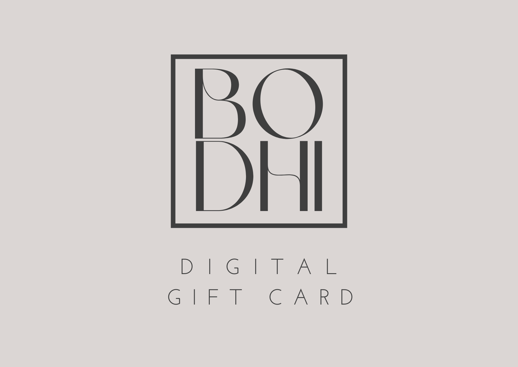 House of Bodhi digitale Gift Card