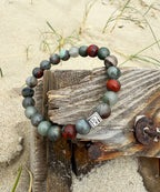 Bodhi Armband - Heliotroop 8mm