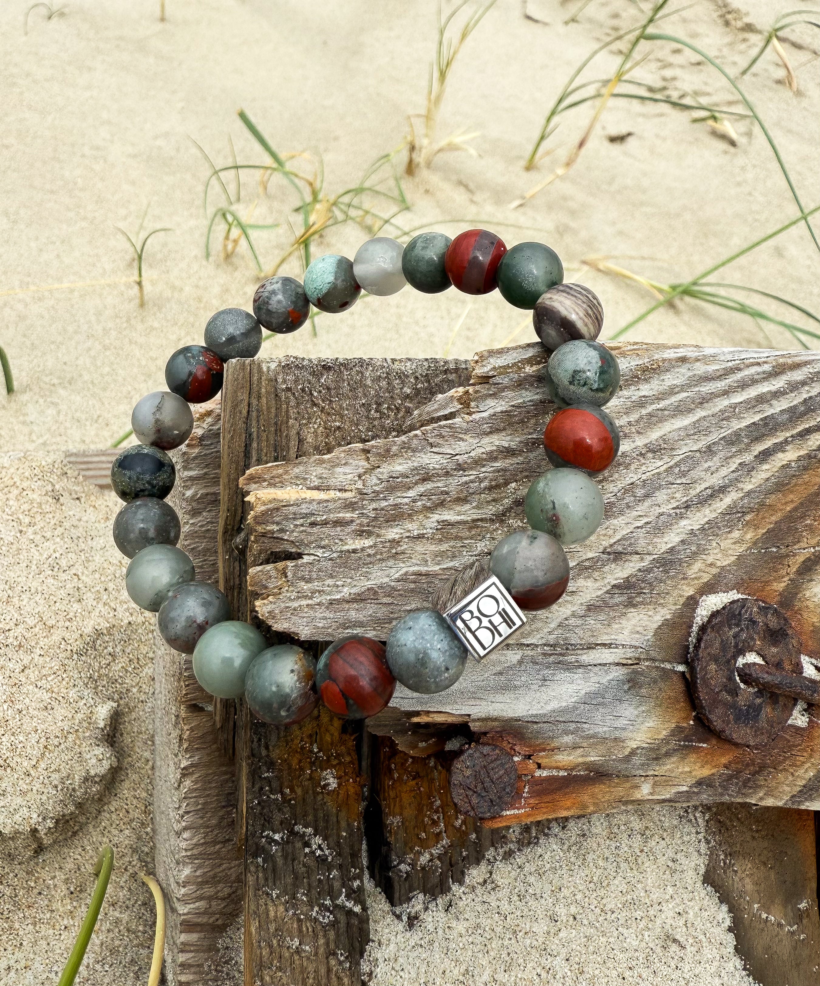 Bodhi Armband - Heliotroop 8mm