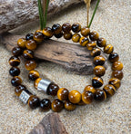 Bodhi Armband - Tijgeroog 8mm