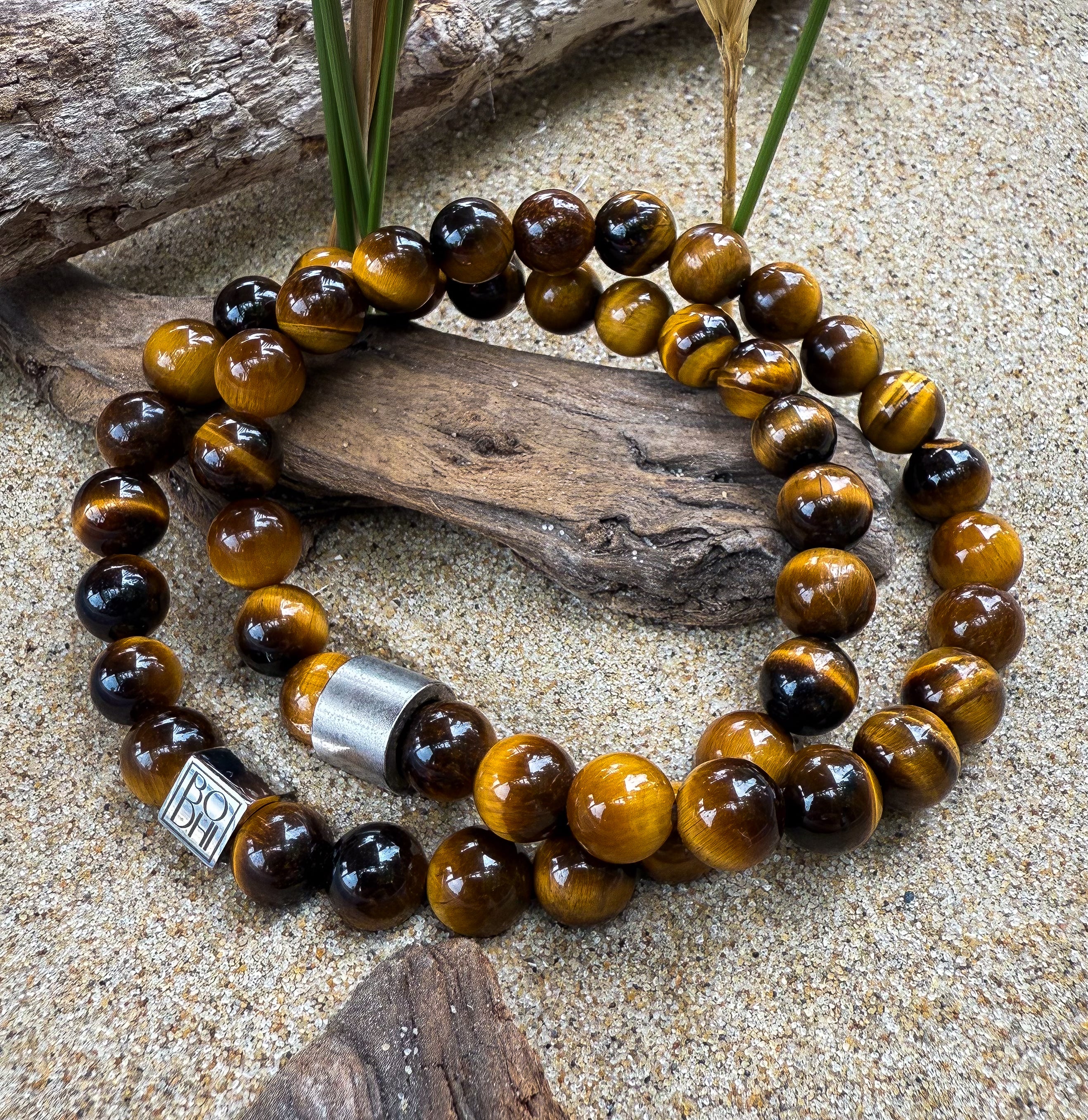 Bodhi Armband - Tijgeroog 8mm