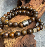 Bodhi Armband - Bronziet 8mm