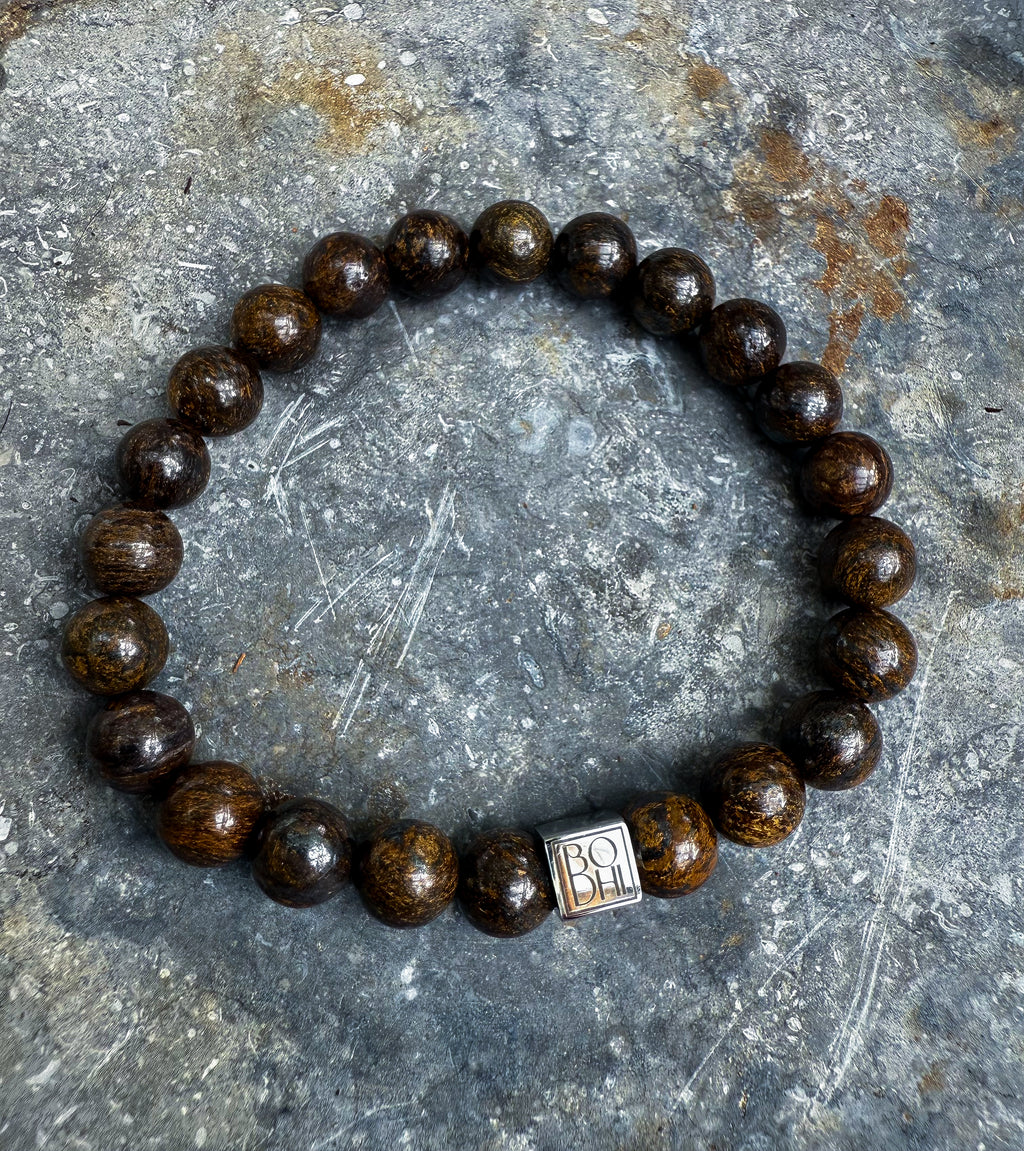 Bodhi Armband - Bronziet 8mm