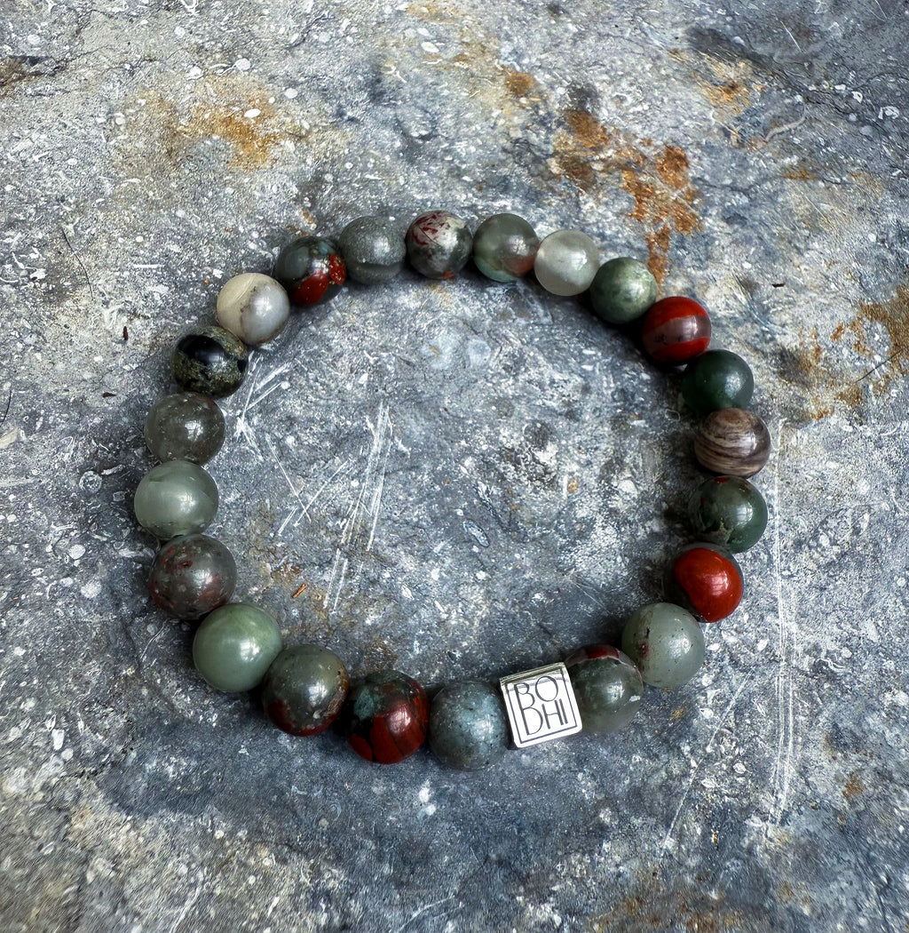 Bodhi Armband - Heliotroop 8mm