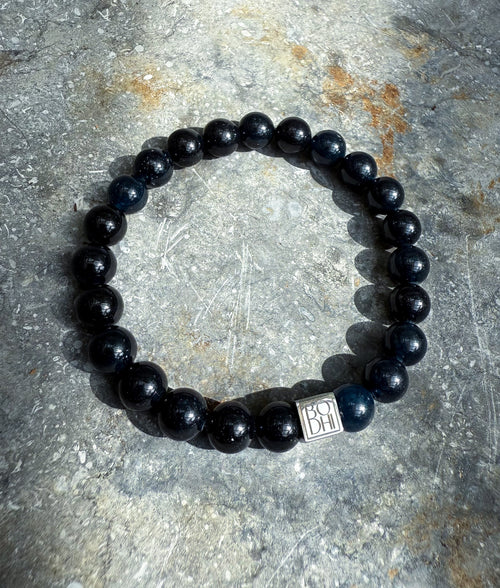 Bodhi Bracelet - Sapphire jade 8mm