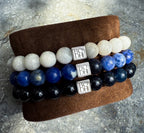 Bodhi Armband - Blauwe sodaliet 8mm