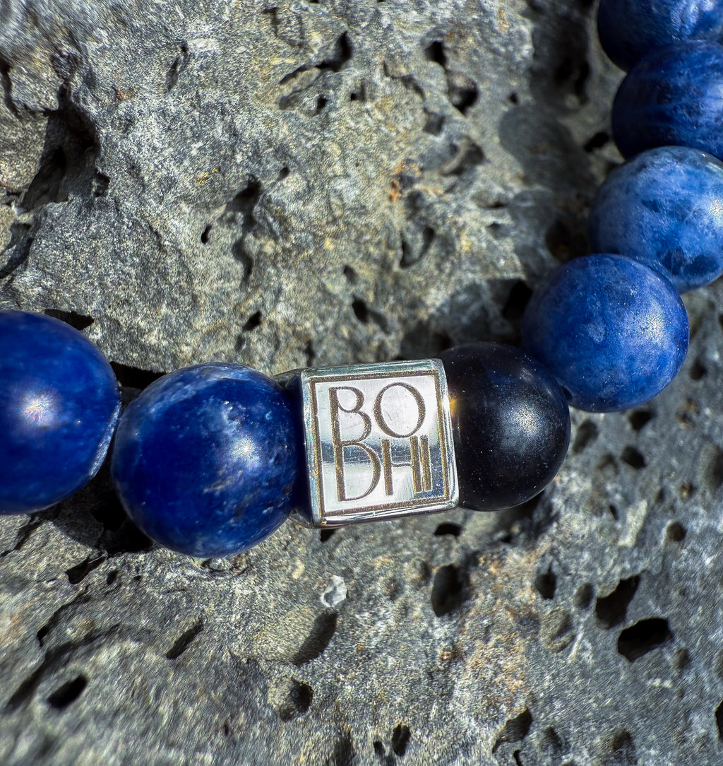Bodhi Armband - Blauwe sodaliet 8mm