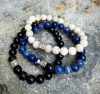 Bodhi Armband - Blauwe sodaliet 8mm