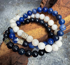 Bodhi Armband - Blauwe sodaliet 8mm