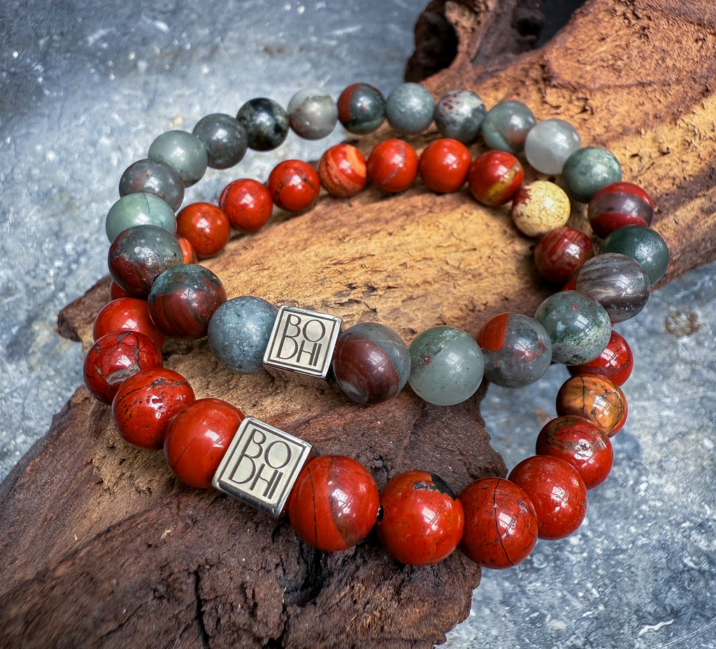 Bodhi Armband - Heliotroop 8mm