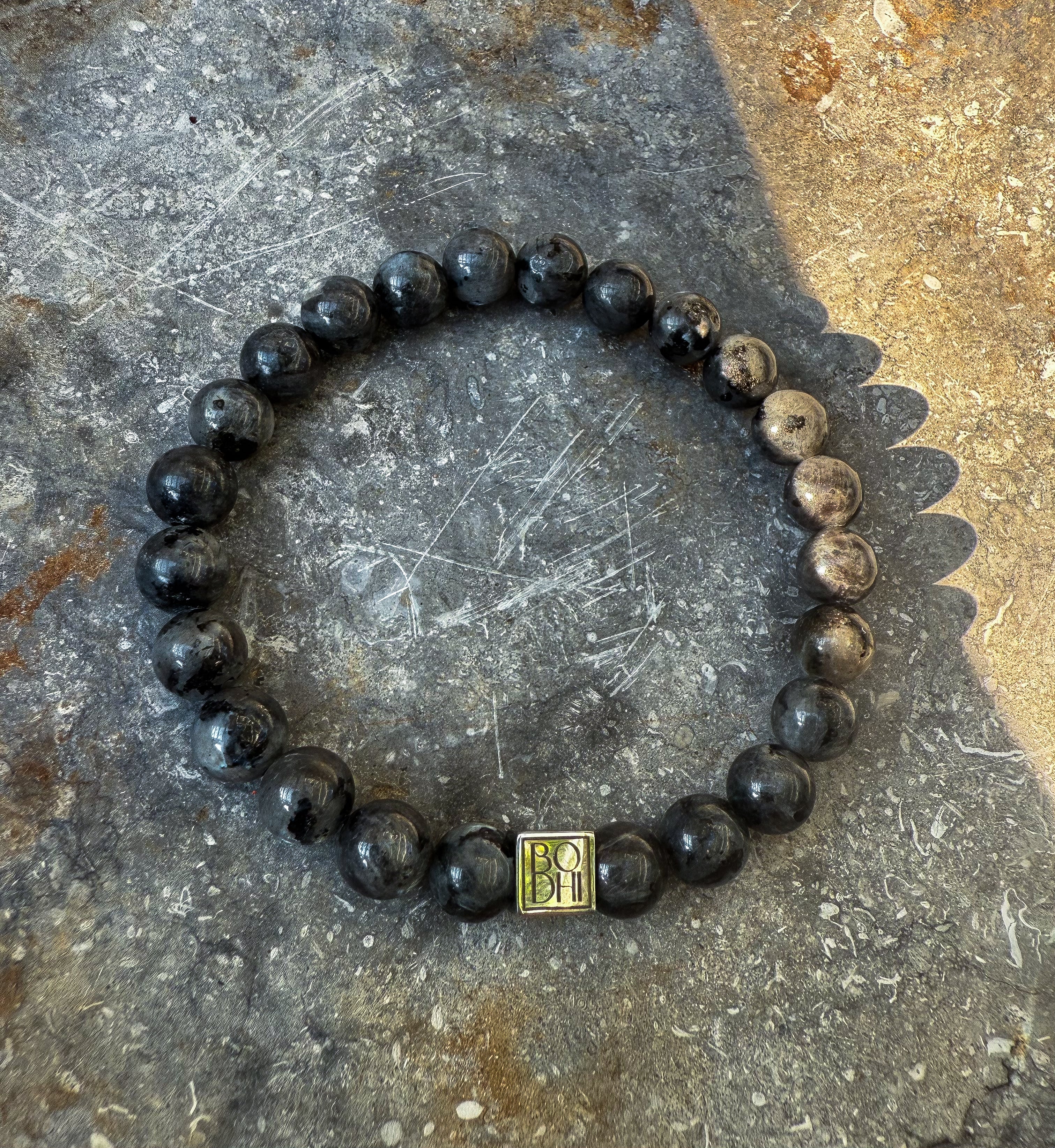 Bodhi Armband - Labradoriet 8mm