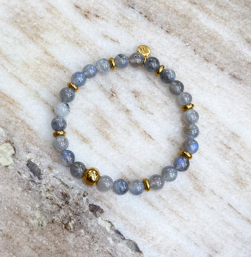 Bodhi Bracelet Women - Argentine Labradorite 6mm