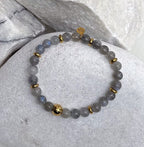 Bodhi Armband Dames - Argentijnse labradoriet 6mm