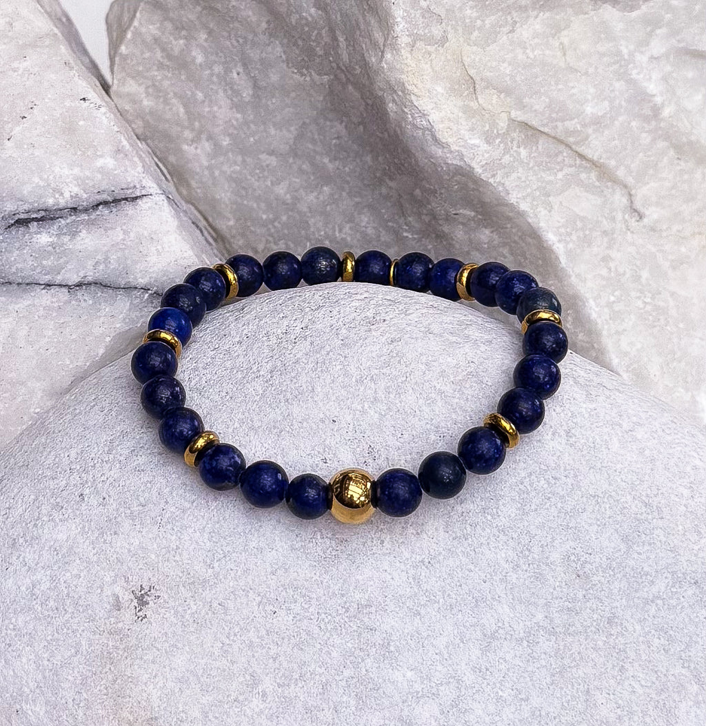 Bodhi Armband Dames - Lapis lazuli 6mm