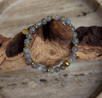 Bodhi Armband Dames - Argentijnse labradoriet 6mm