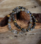 Bodhi Armband Dames - Argentijnse labradoriet 6mm