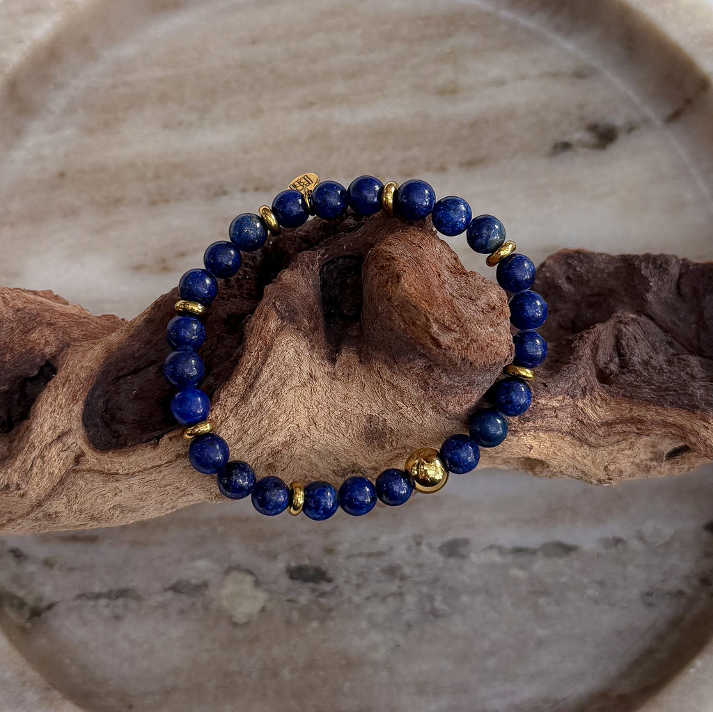 Bodhi Armband Dames - Lapis lazuli 6mm