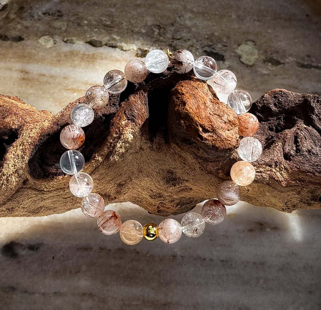 Bodhi Armband Dames - Rutielkwarts 8mm