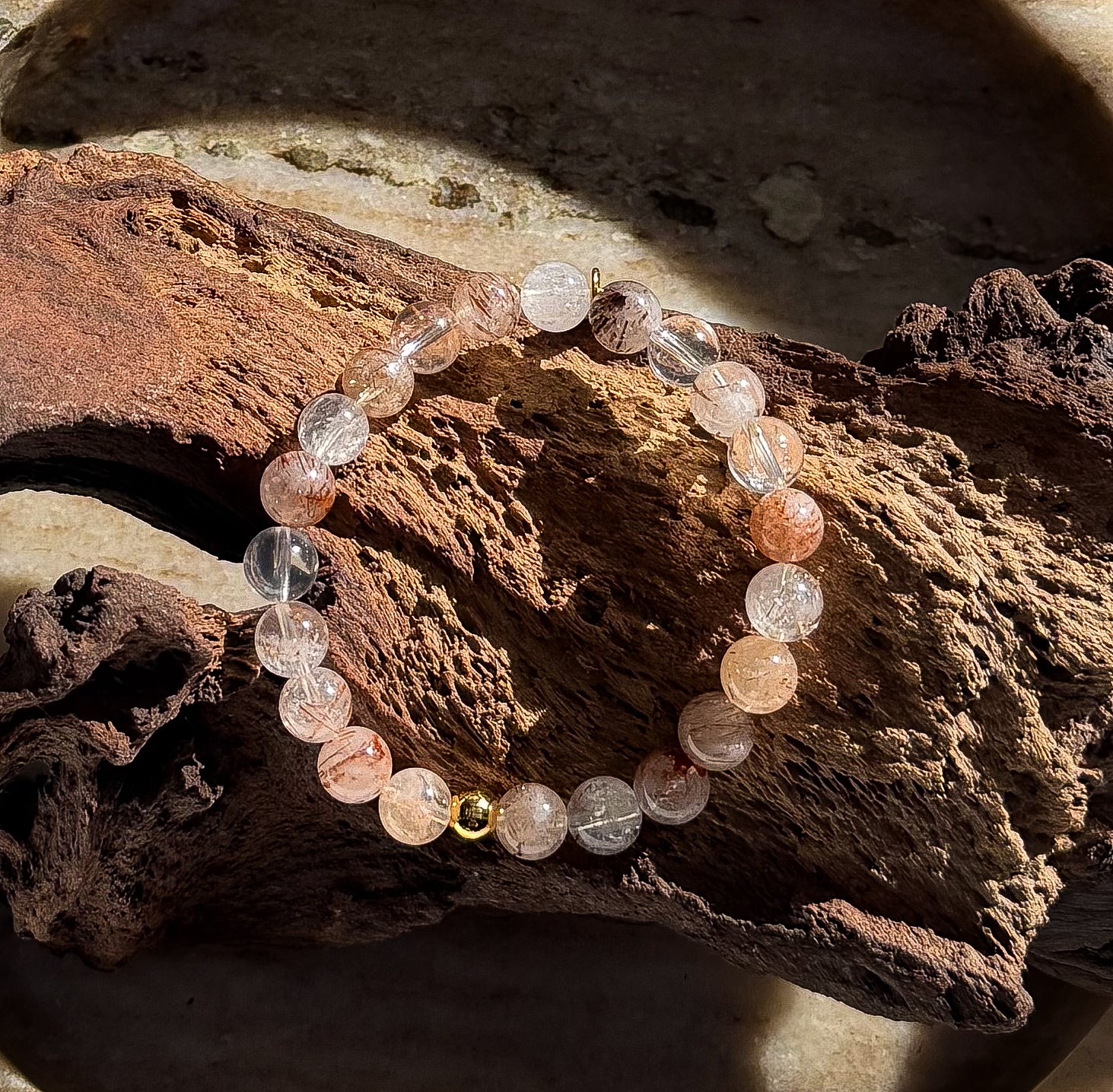 Bodhi Armband Dames - Rutielkwarts 8mm