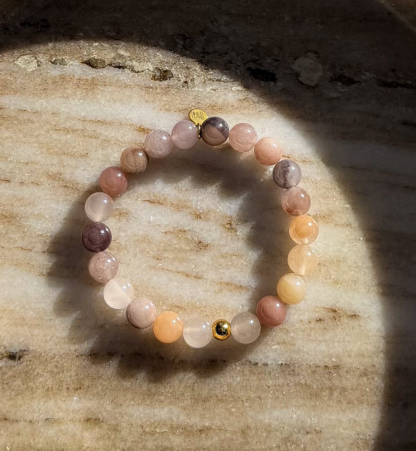 Bodhi Armband Dames - Violet jaspis 8mm