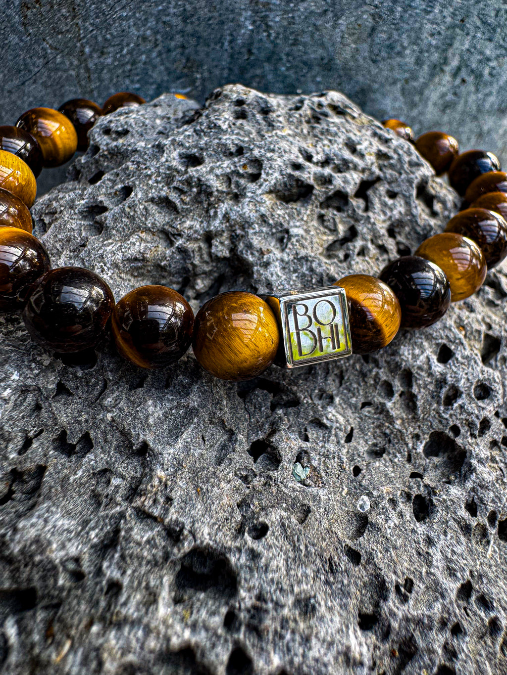 Bodhi Armband - Tijgeroog 8mm