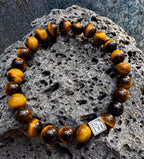 Bodhi Armband - Tijgeroog 8mm